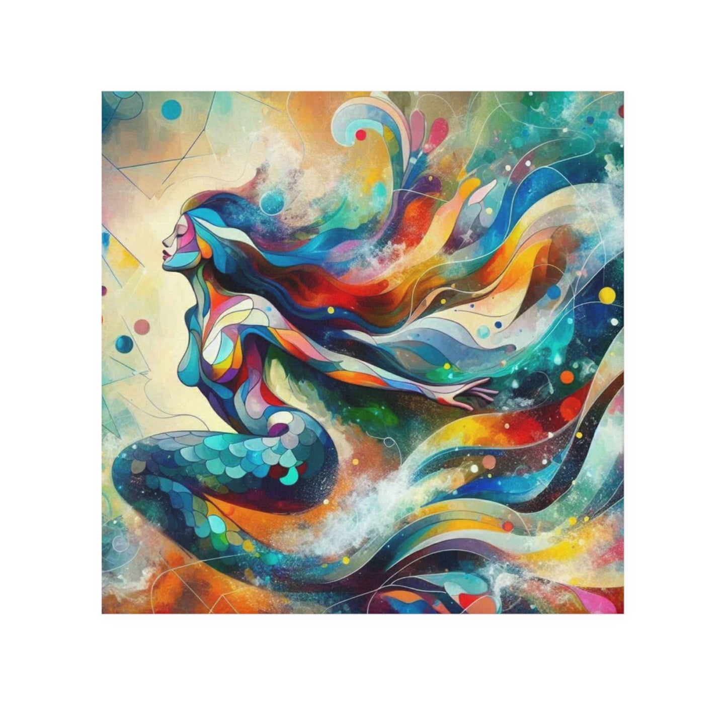 Face Towel - mermaid