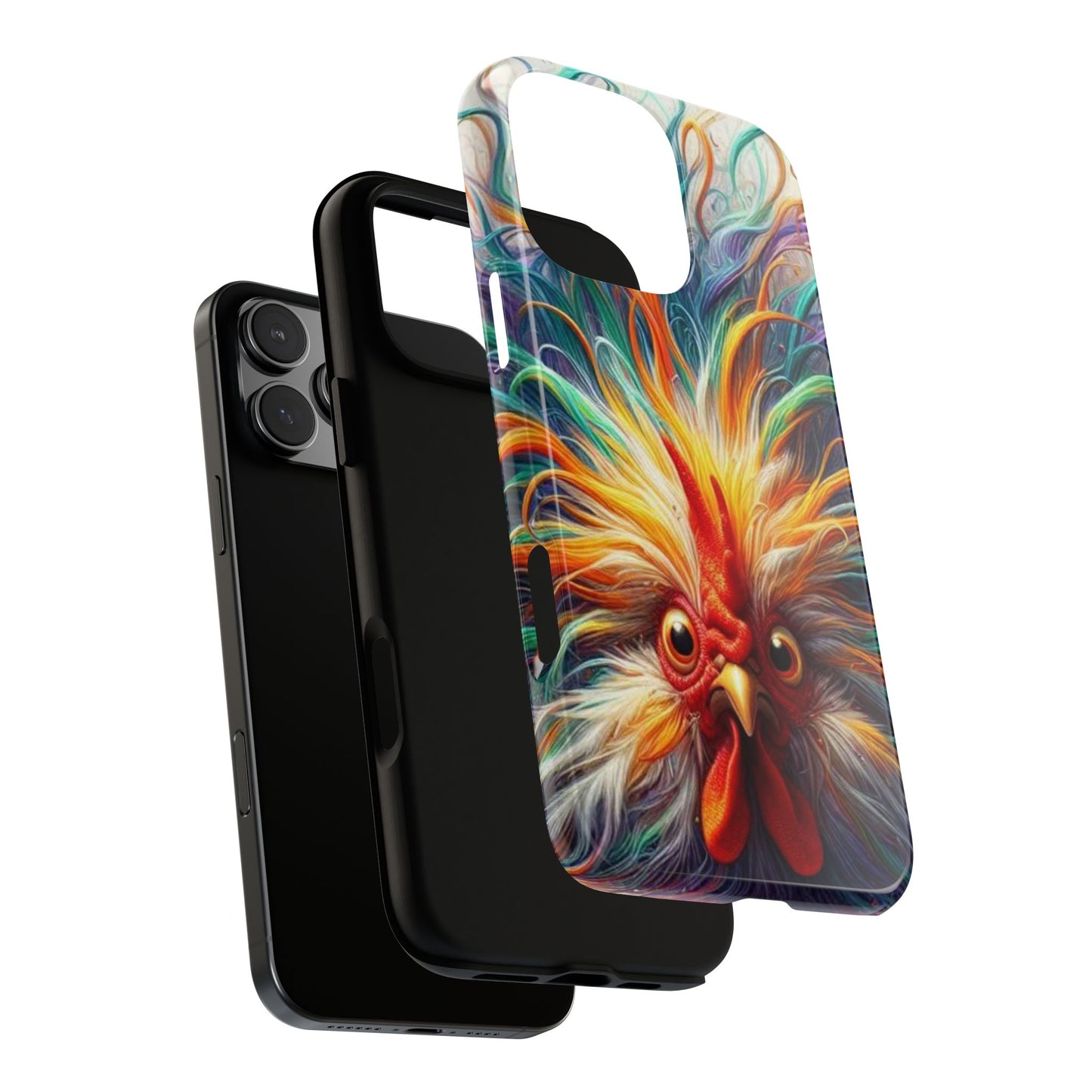 Phone Case - Frazzled Feather Friend Tough Case