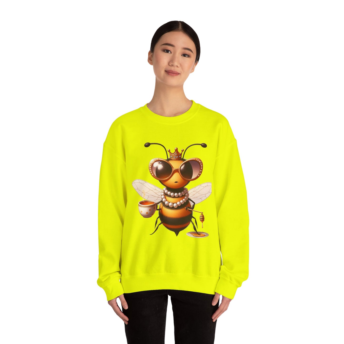 Unisex Heavy Blend™ Crewneck Sweatshirt bougie bee