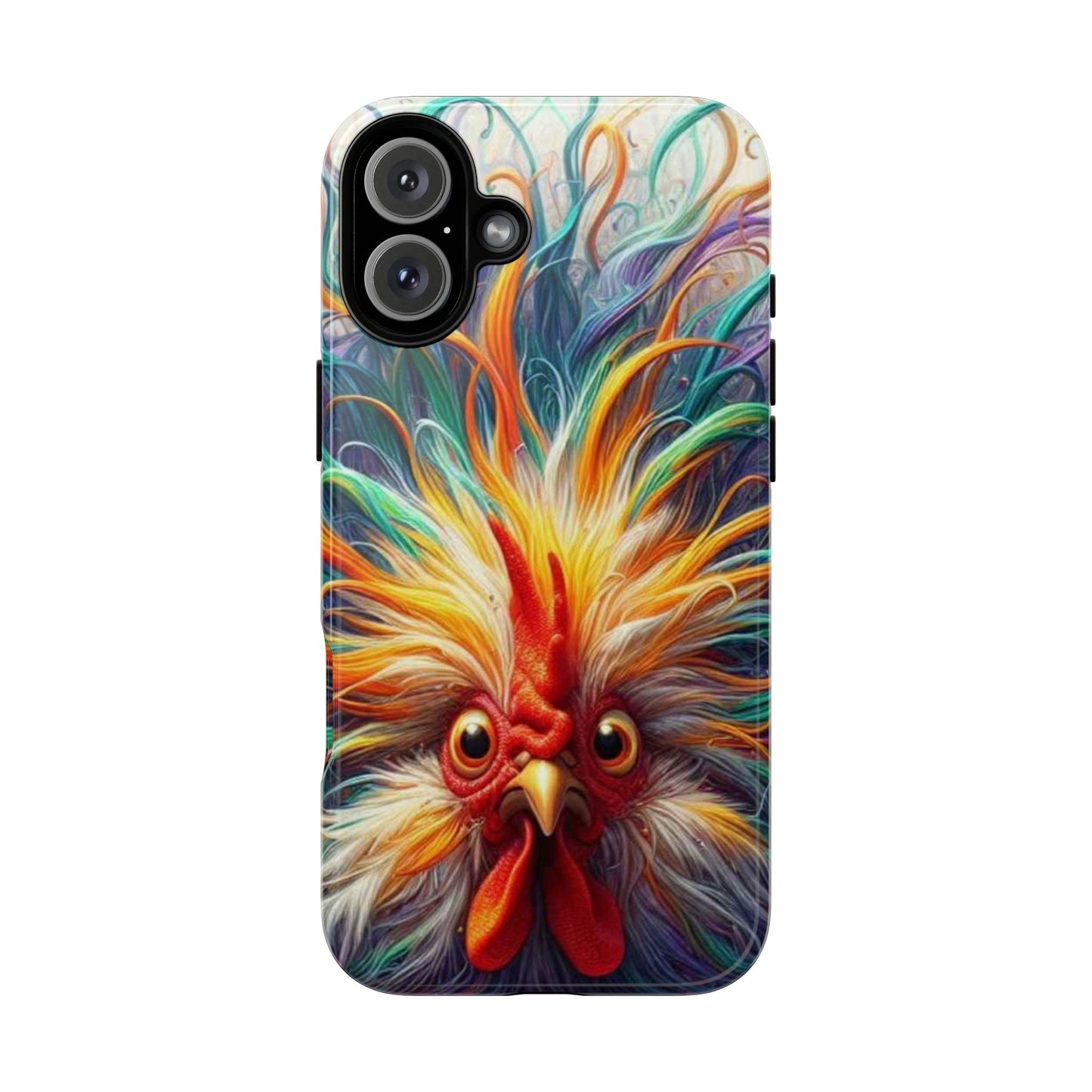 Phone Case - Frazzled Feather Friend Tough Case