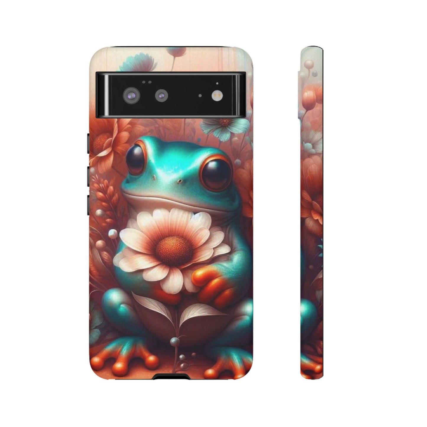 Phone Case Froggy Flower Days Tough Cases