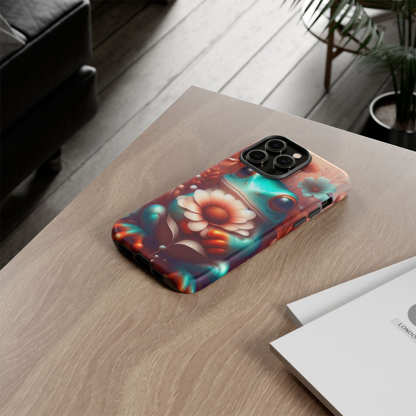 Phone Case Froggy Flower Days Tough Cases