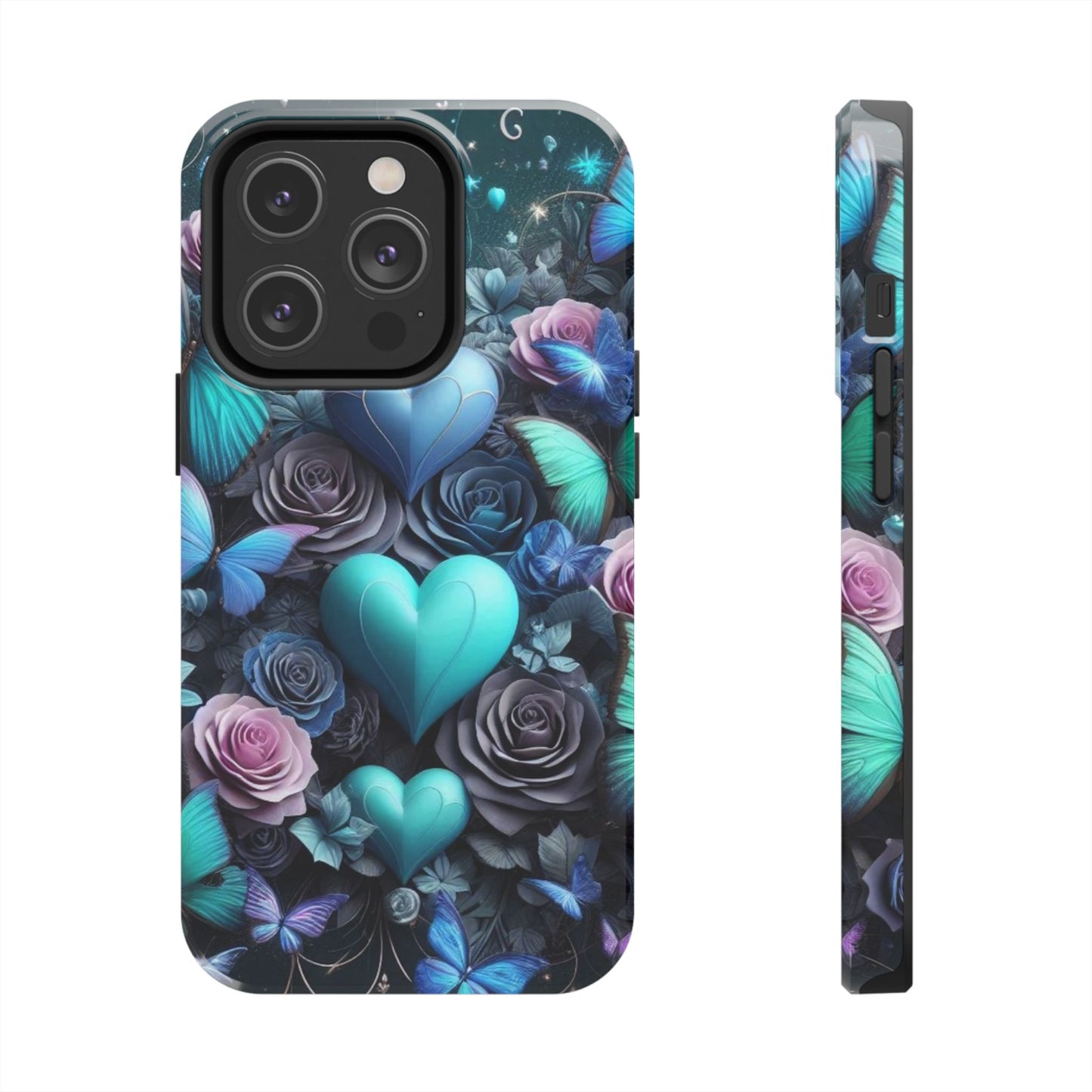 Tough Phone Cases butterfly heart