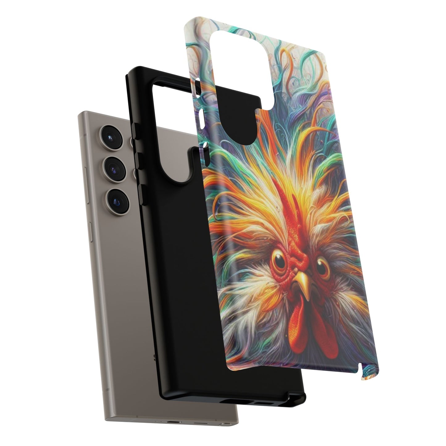 Phone Case - Frazzled Feather Friend Tough Case