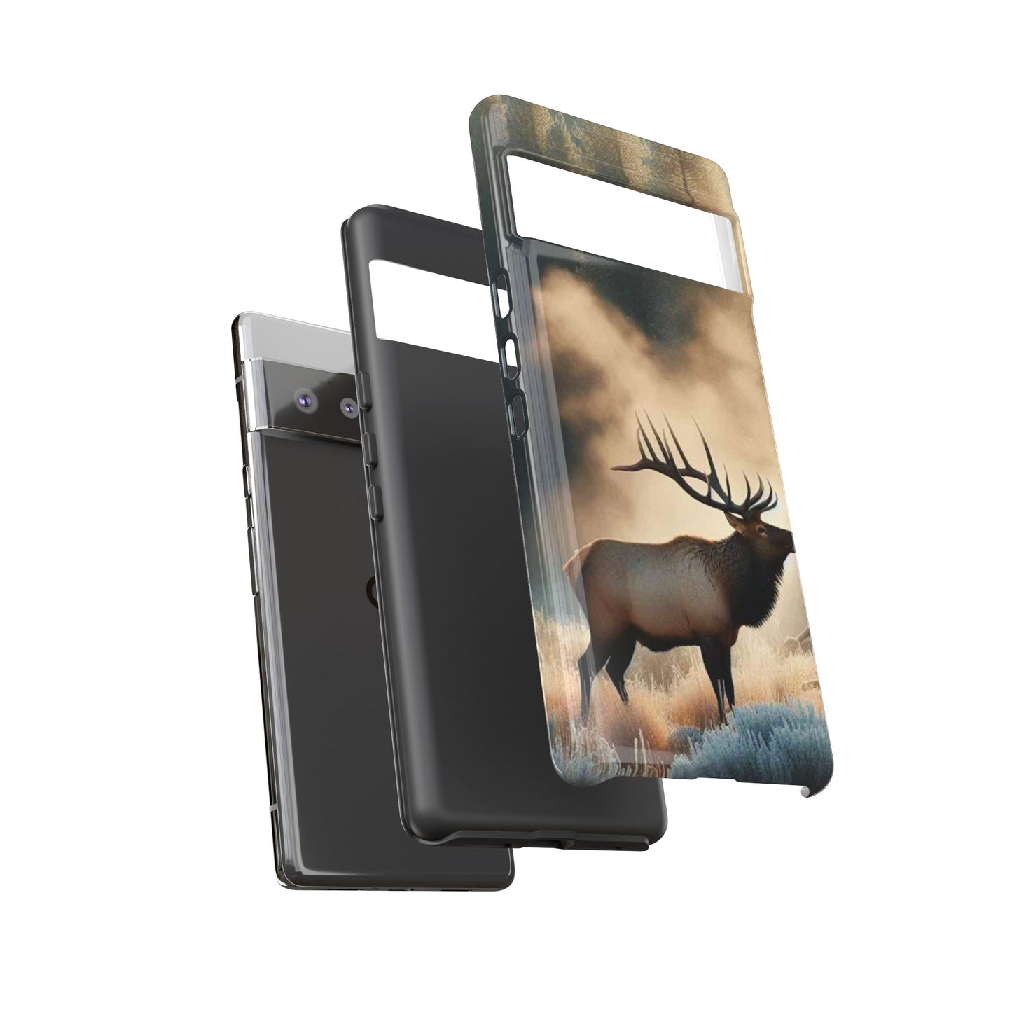 Phone Case - Elk on a Frosty Morning Design