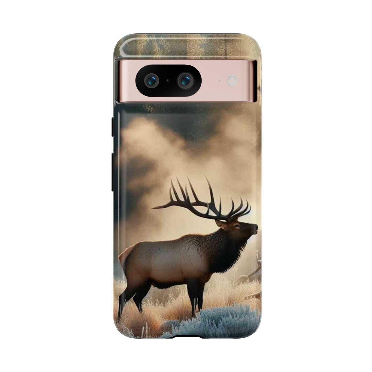 Phone Case - Elk on a Frosty Morning Design