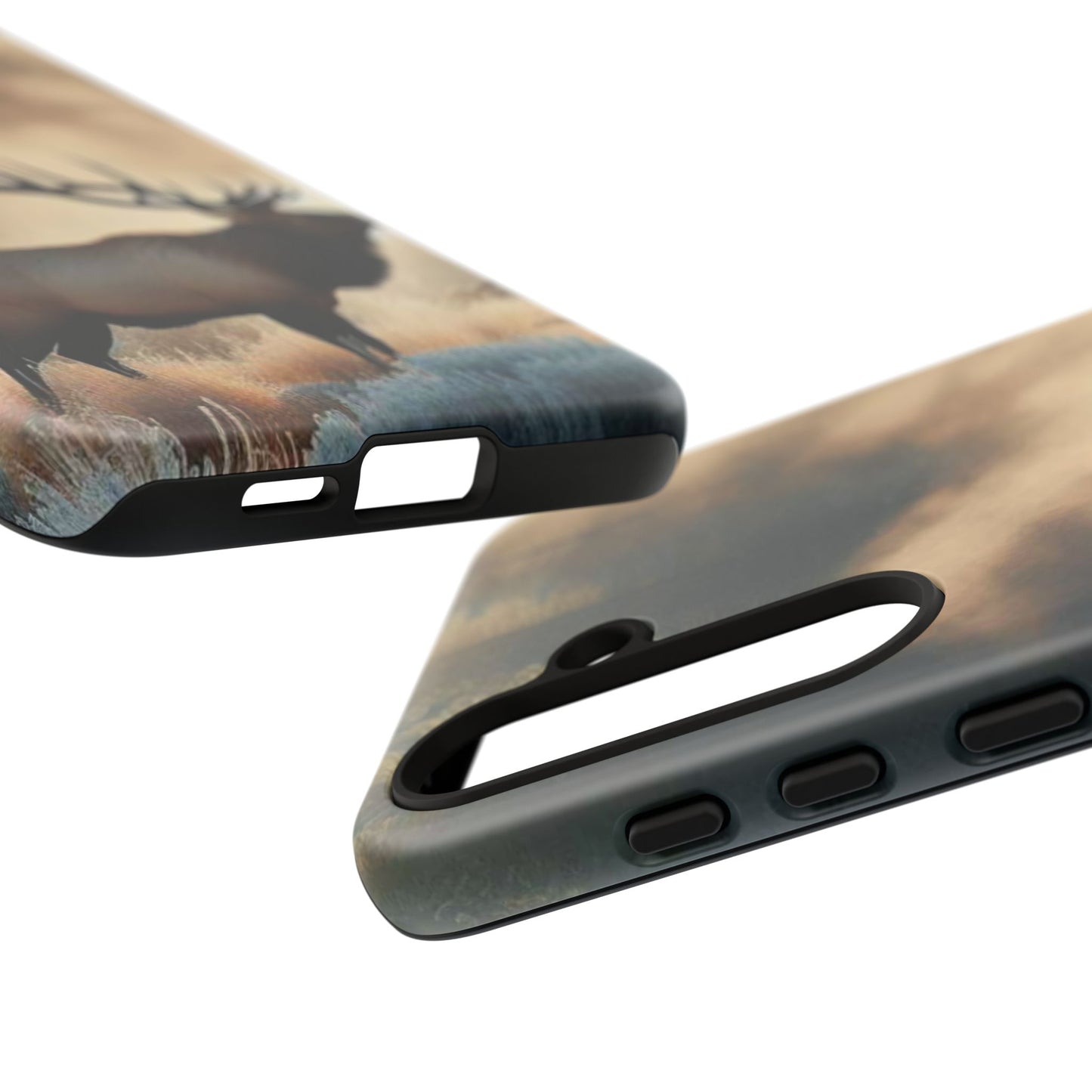 Phone Case - Elk on a Frosty Morning Design