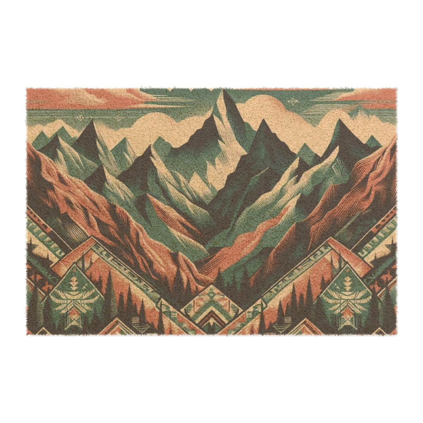 Doormat - native print
