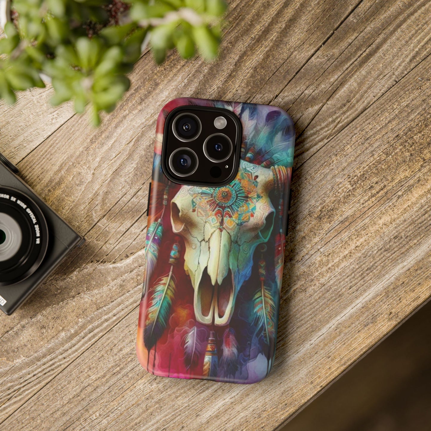 Tough Cases bull skull