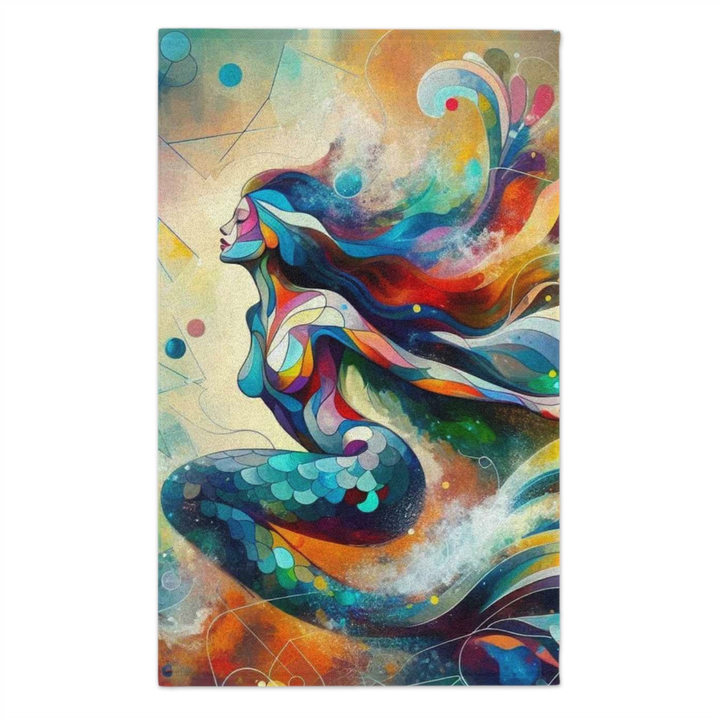 Rally Towel, 11x18 - mermaid