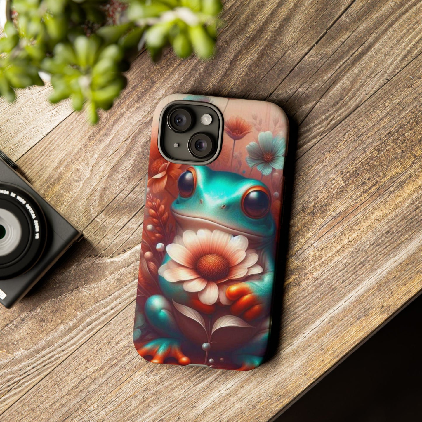 Phone Case Froggy Flower Days Tough Cases