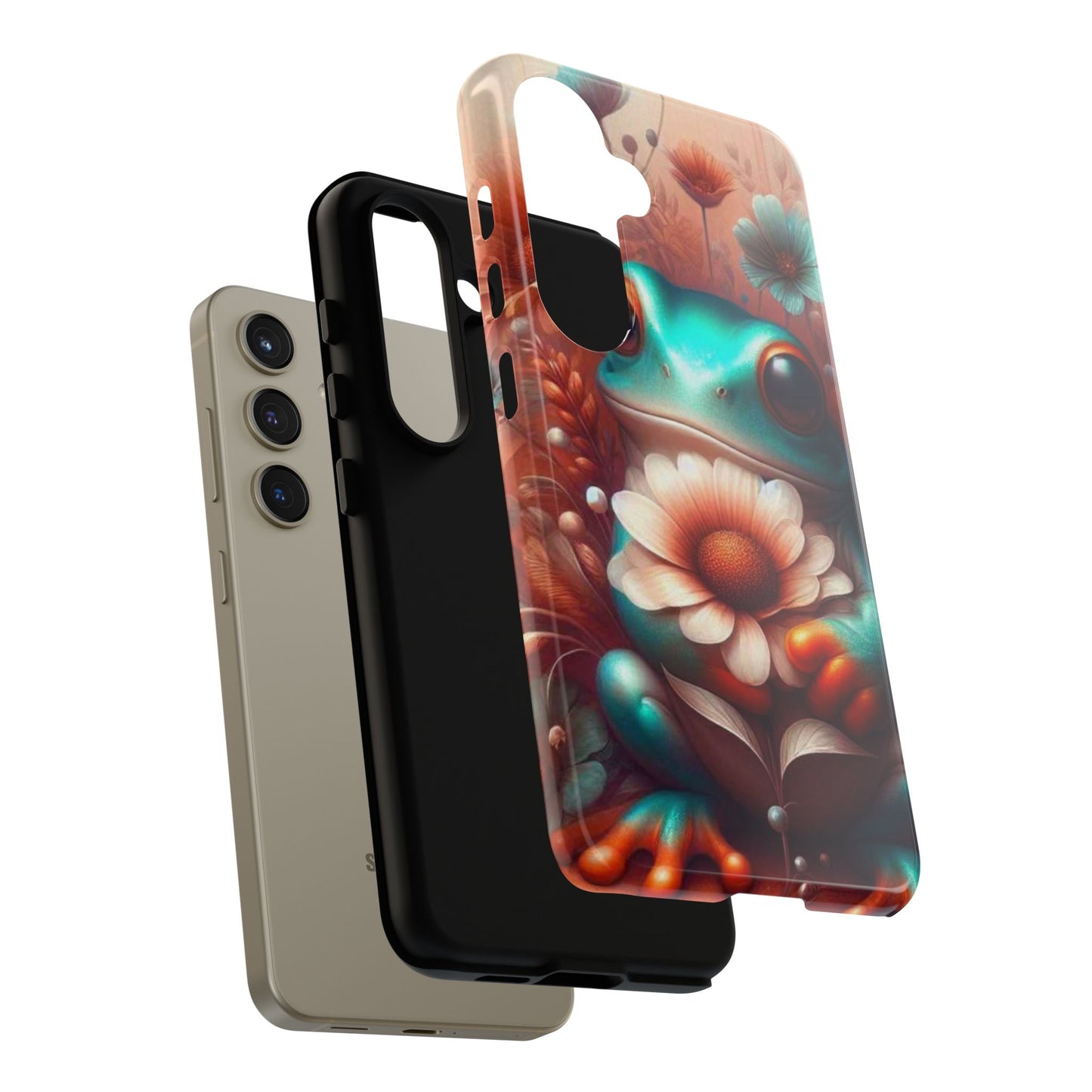Phone Case Froggy Flower Days Tough Cases