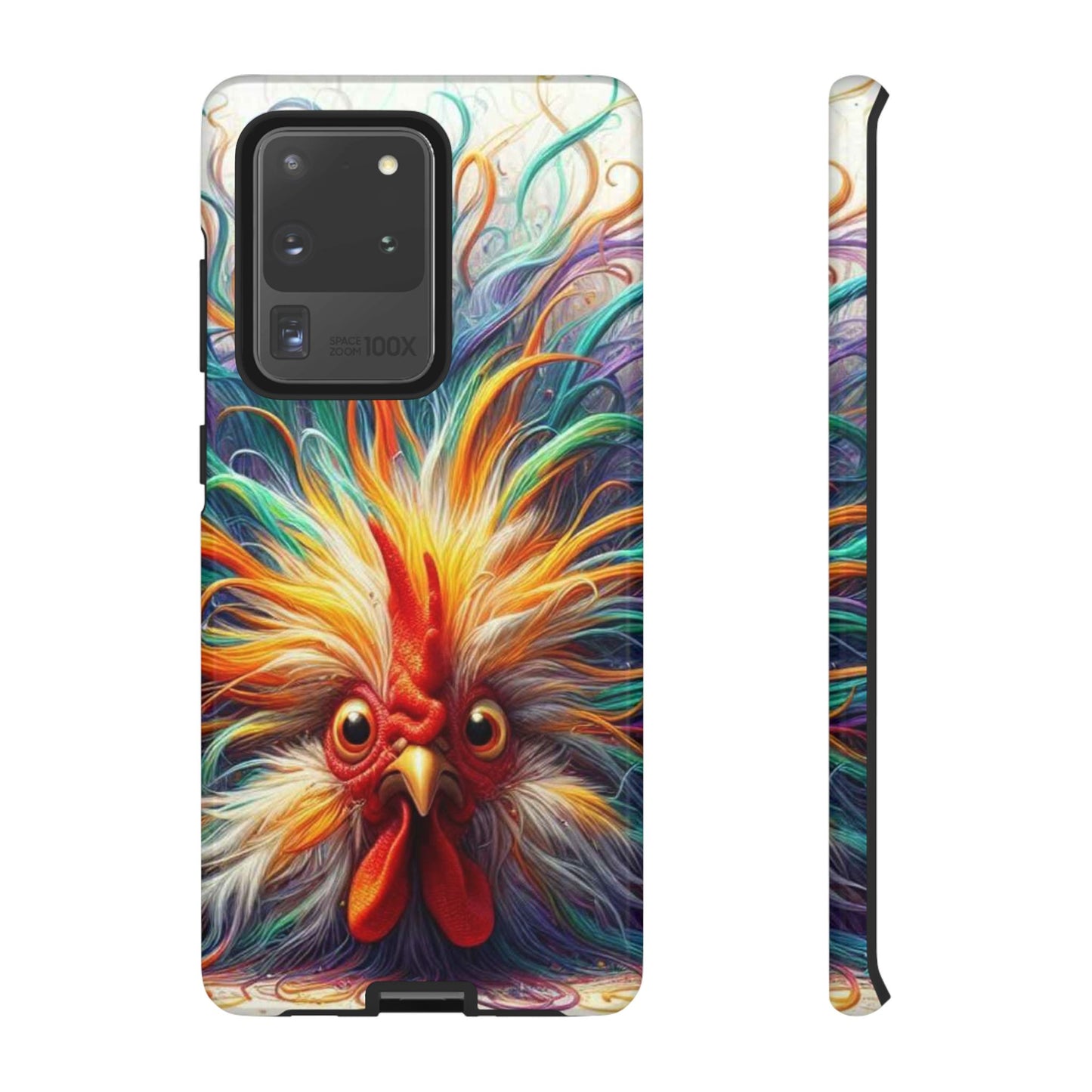 Phone Case - Frazzled Feather Friend Tough Case
