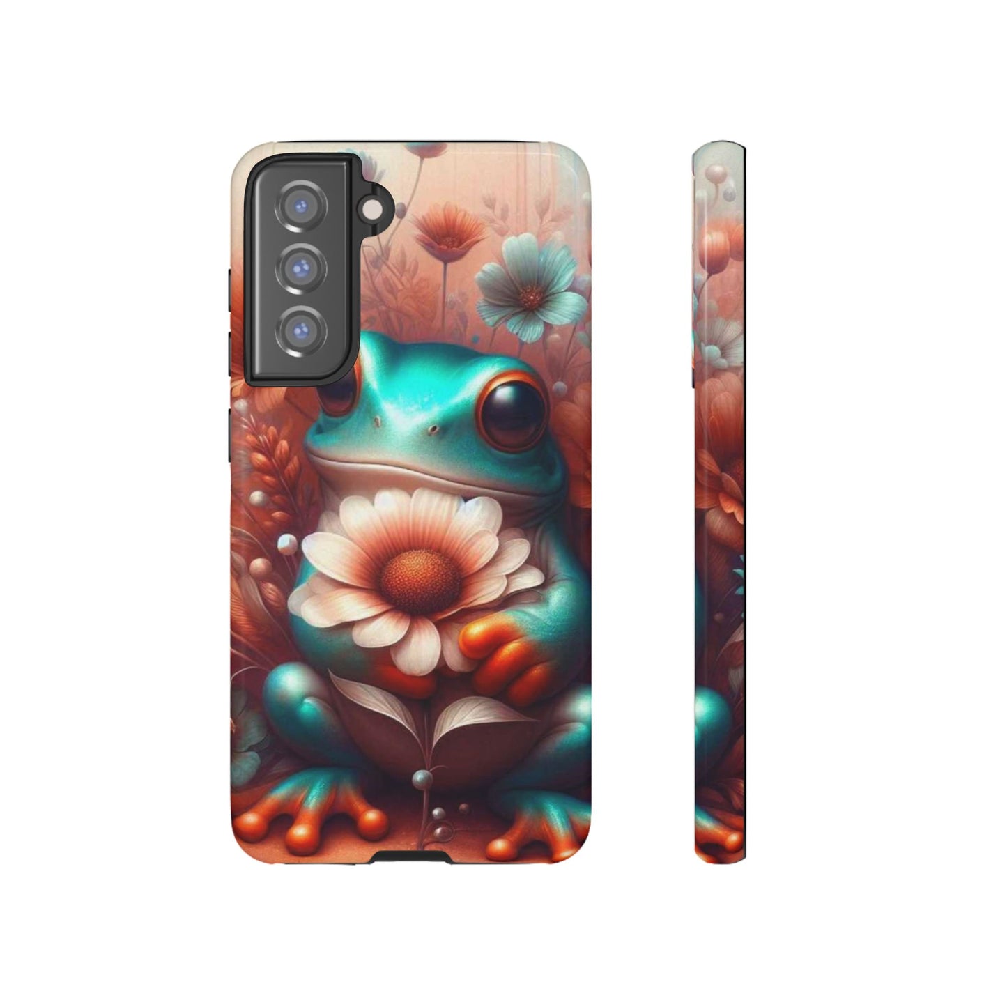 Phone Case Froggy Flower Days Tough Cases