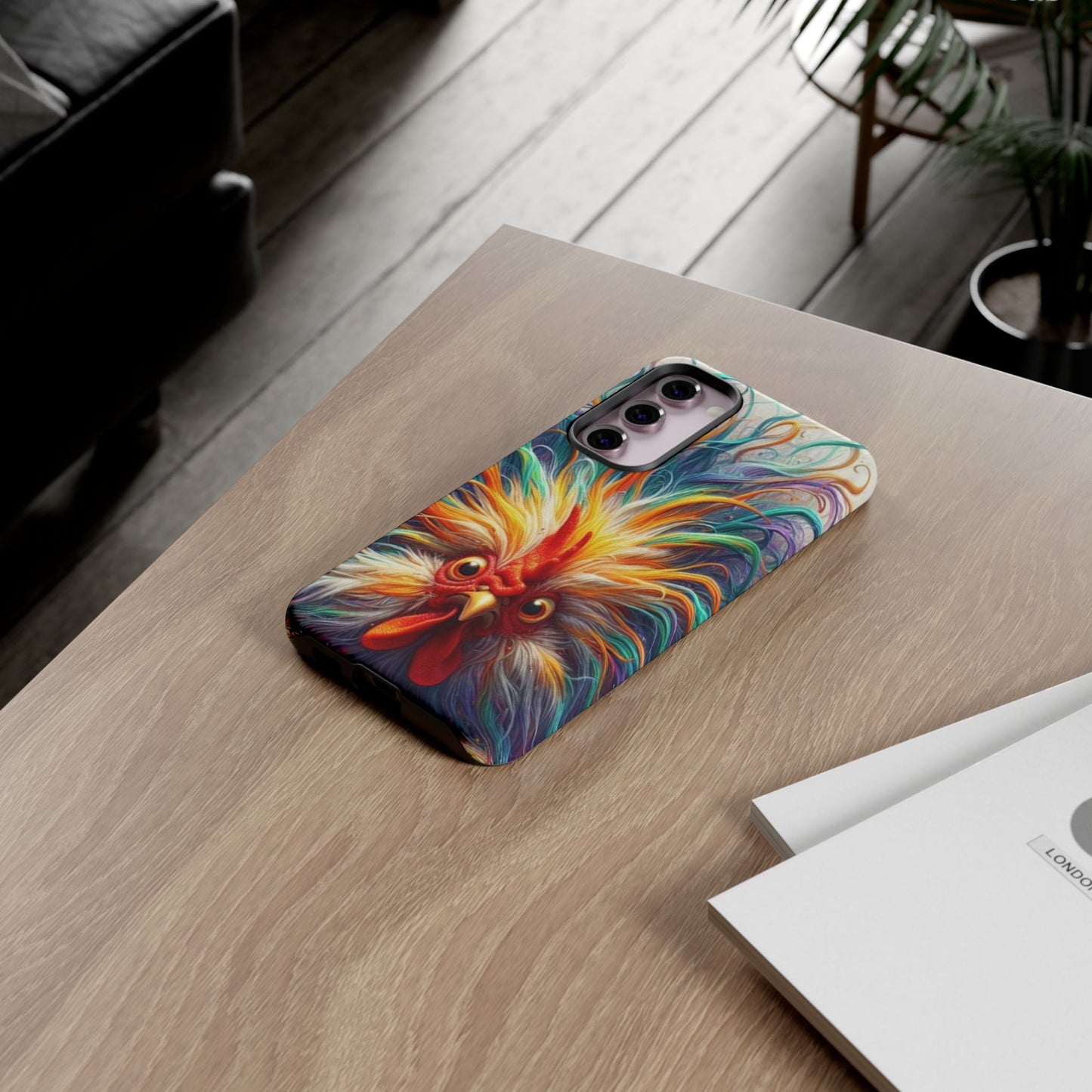 Phone Case - Frazzled Feather Friend Tough Case