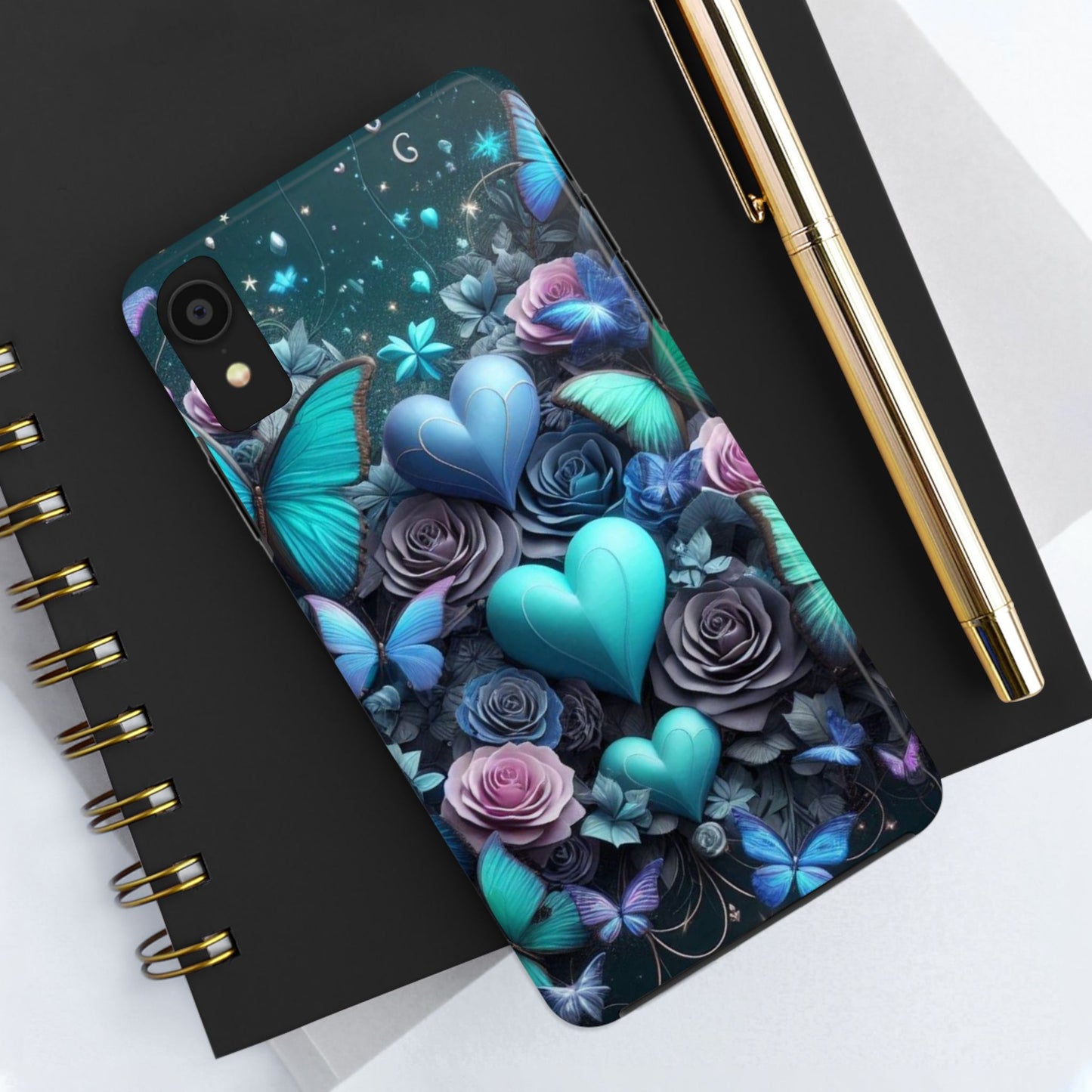 Tough Phone Cases butterfly heart