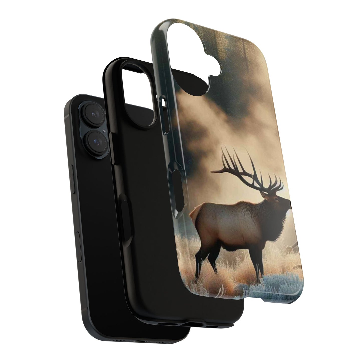 Phone Case - Elk on a Frosty Morning Design