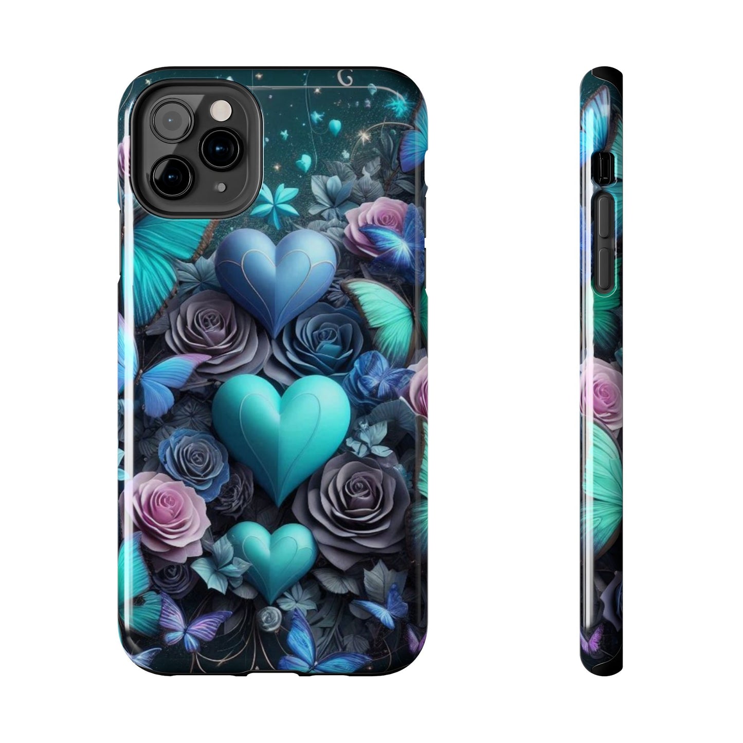 Tough Phone Cases butterfly heart