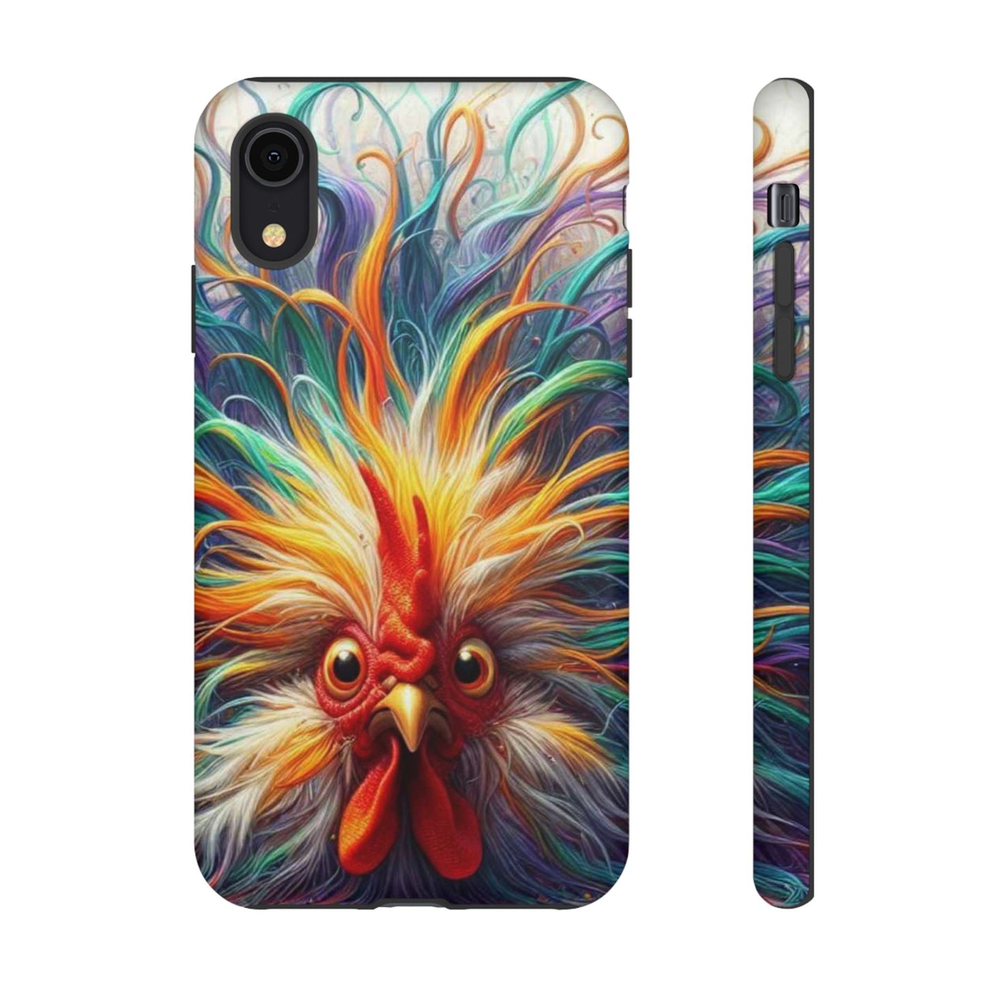 Phone Case - Frazzled Feather Friend Tough Case