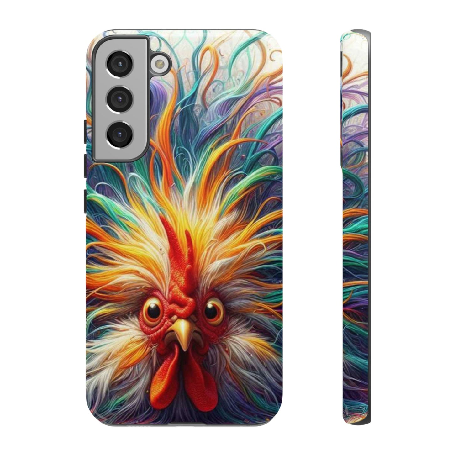 Phone Case - Frazzled Feather Friend Tough Case
