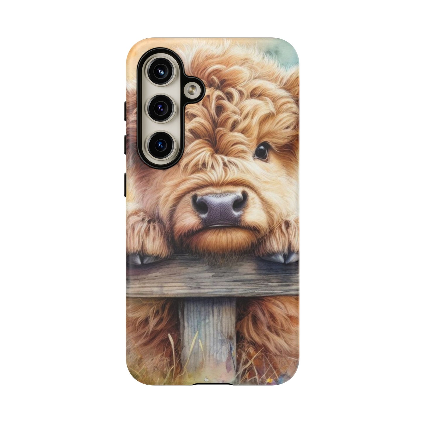 Tough Cases - Cute Highland Cow iPhone Case