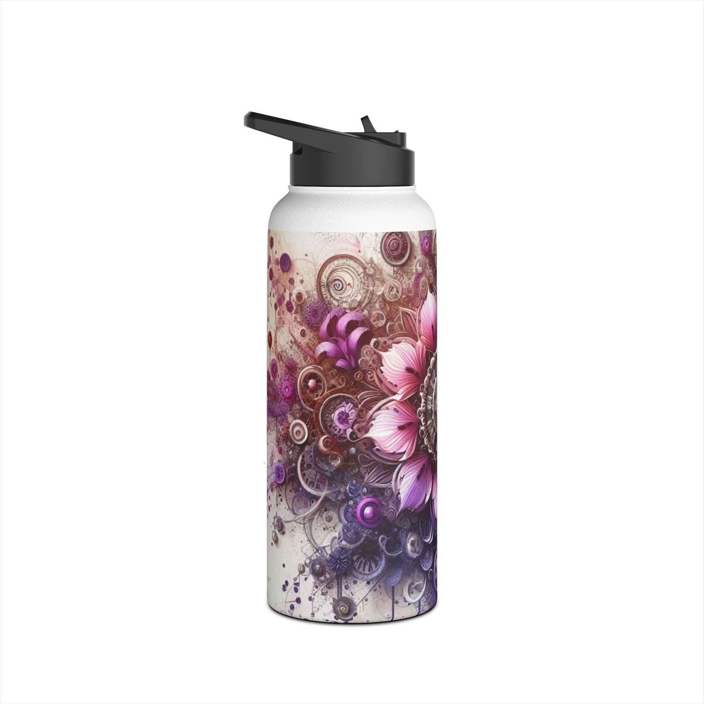 Stainless Steel Water Bottle, Standard Lid