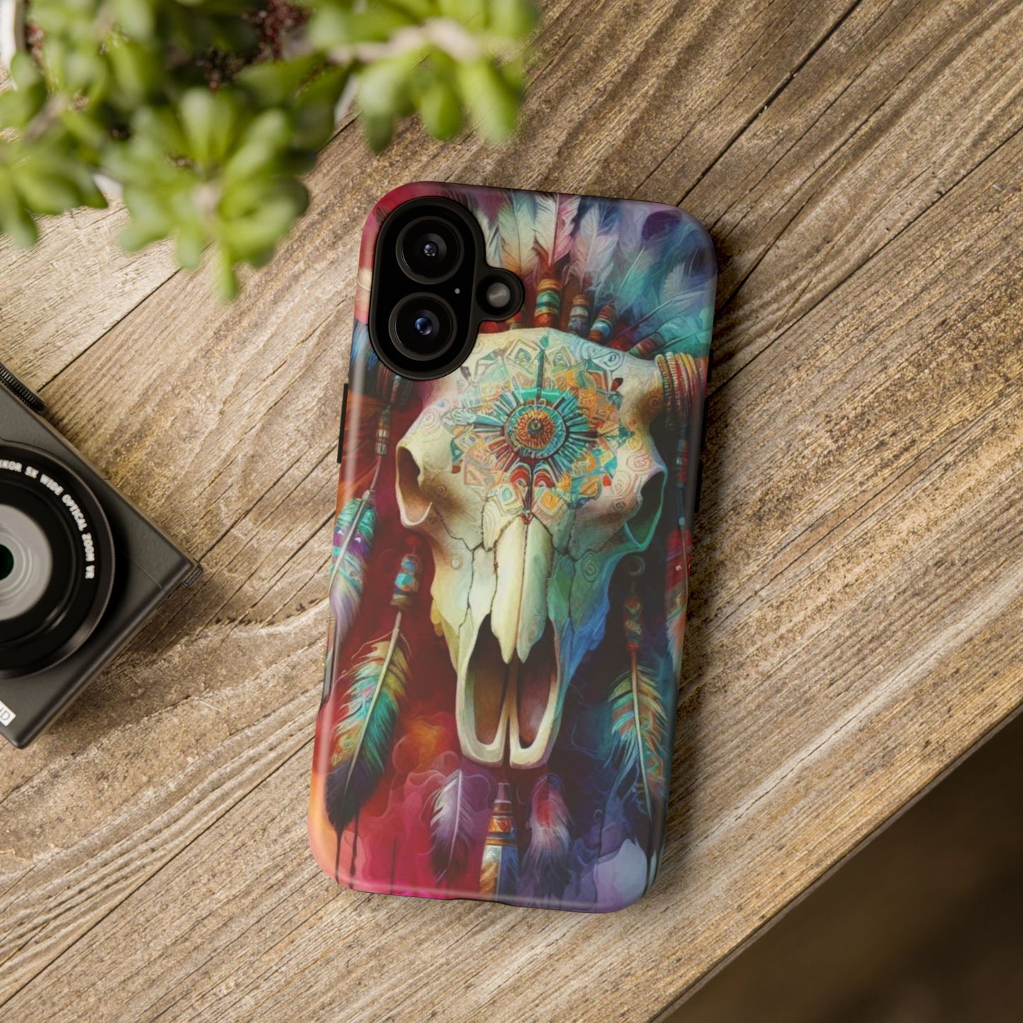 Tough Cases bull skull