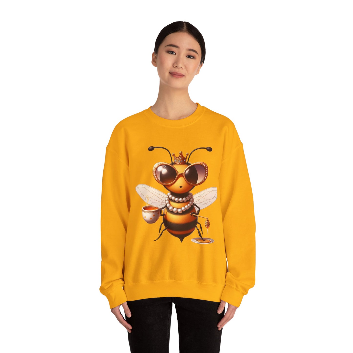Unisex Heavy Blend™ Crewneck Sweatshirt bougie bee