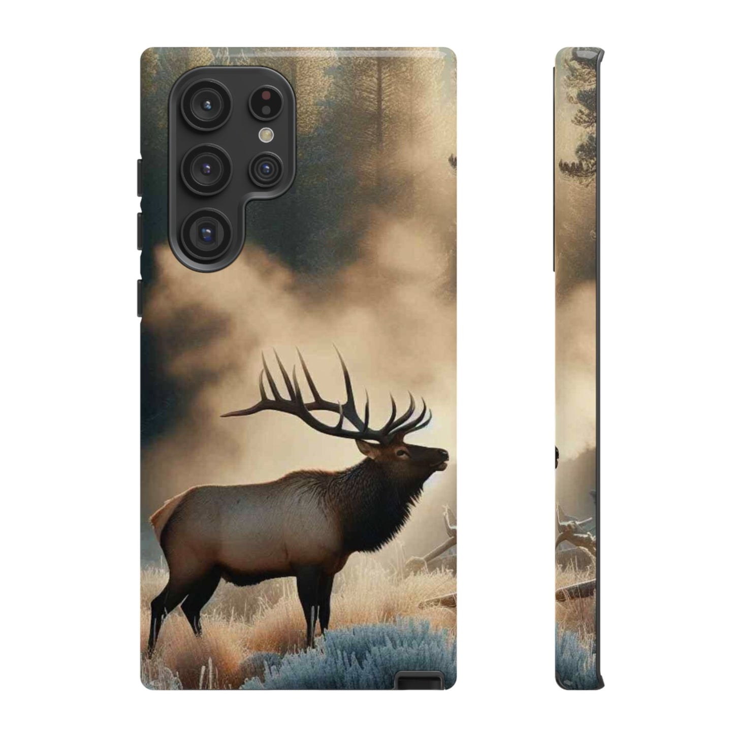 Phone Case - Elk on a Frosty Morning Design