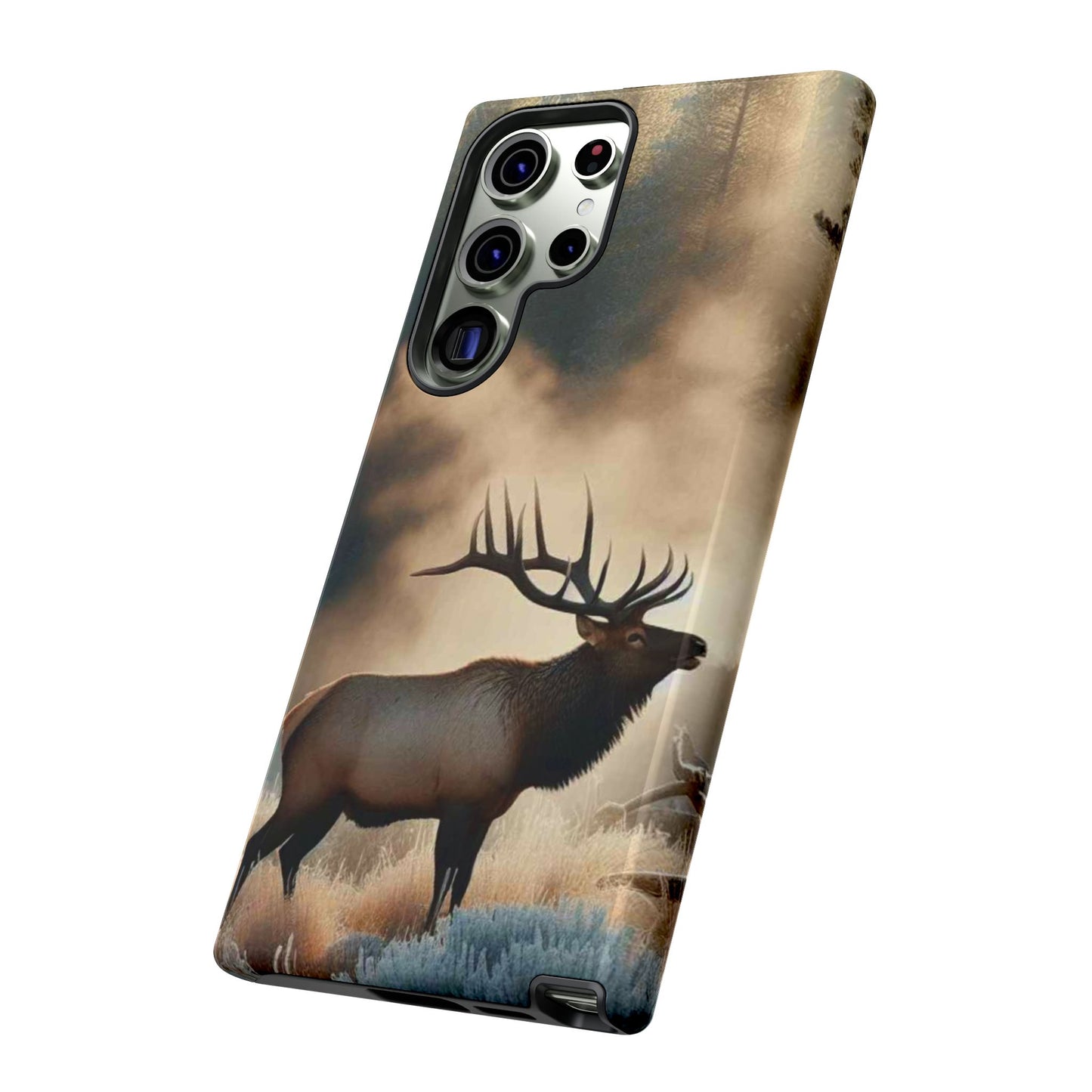 Phone Case - Elk on a Frosty Morning Design