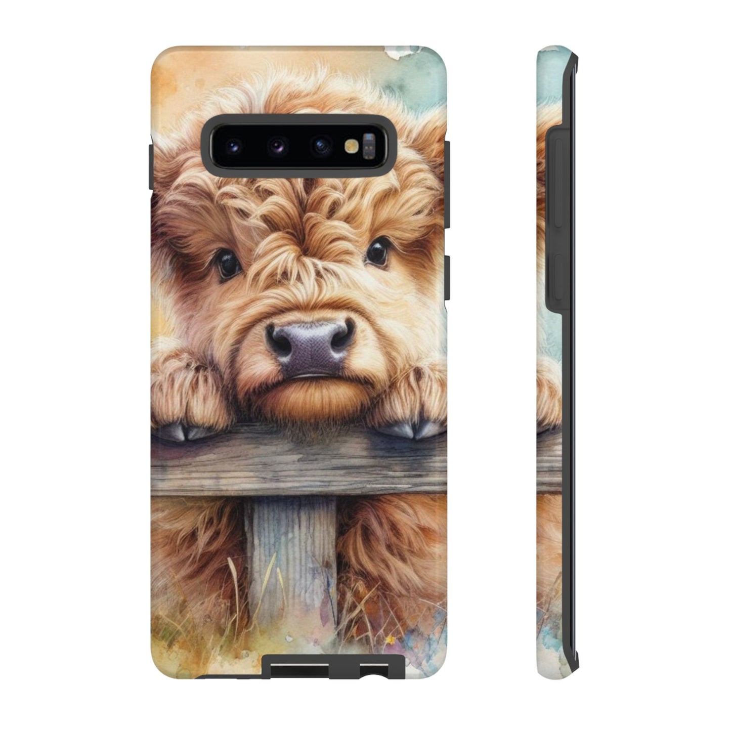 Tough Cases - Cute Highland Cow iPhone Case