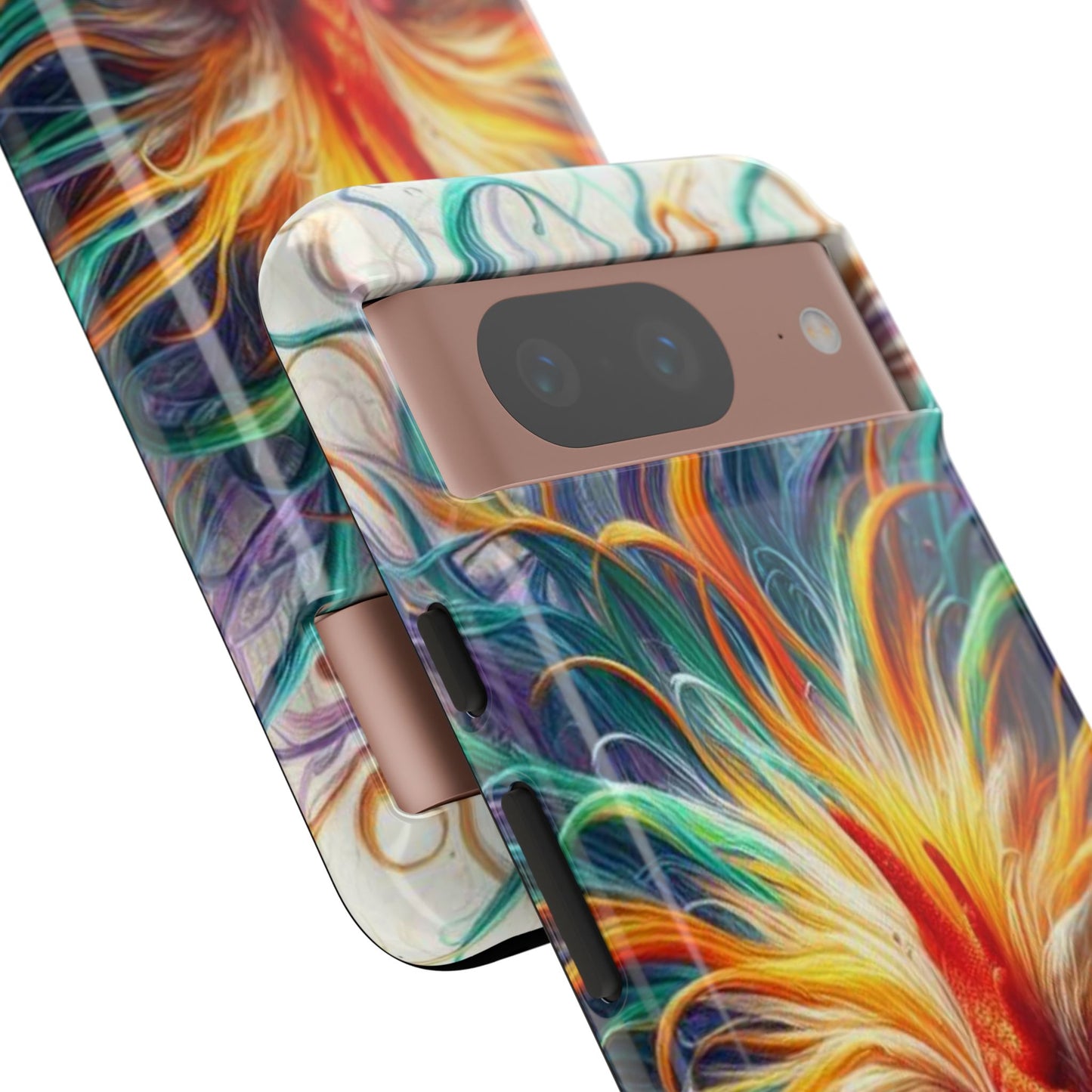 Phone Case - Frazzled Feather Friend Tough Case