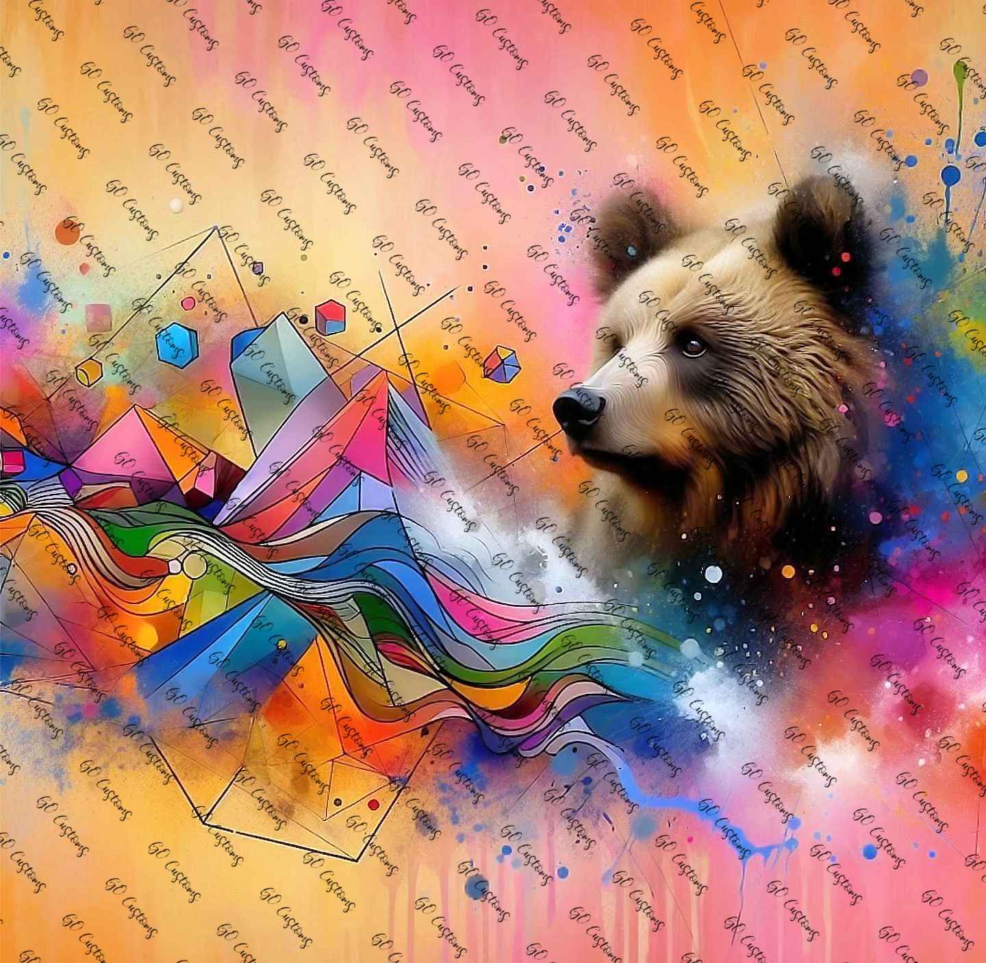 Mountain Grizzly Bear