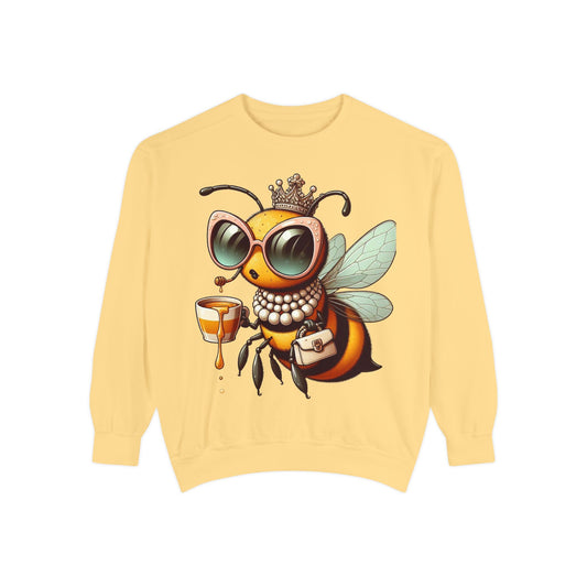 Unisex Garment-Dyed Sweatshirt bougie bee